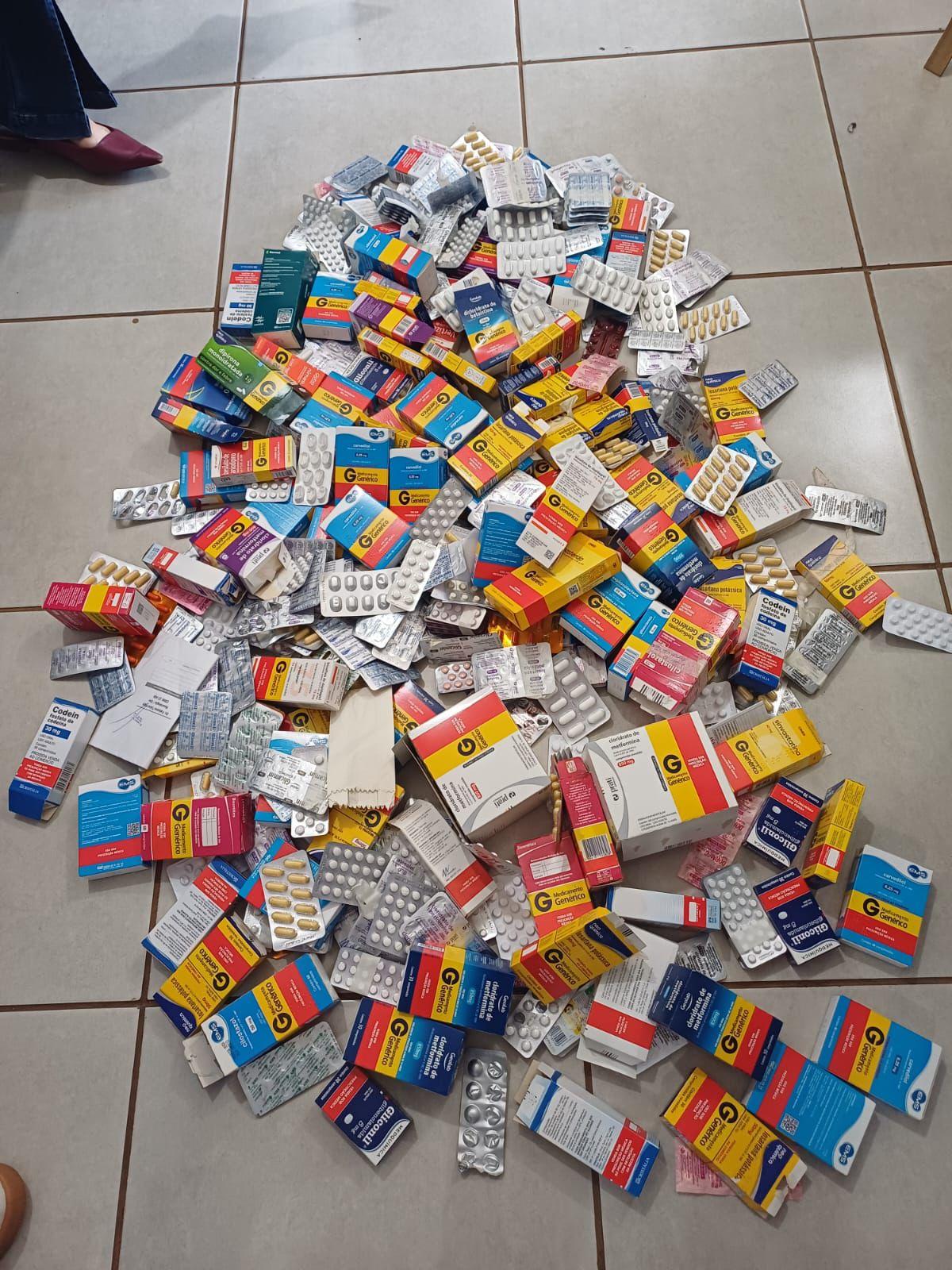 ENGENHEIRO BELTRÃO: Medicamentos fornecidos pela saúde municipal estão sendo jogados fora