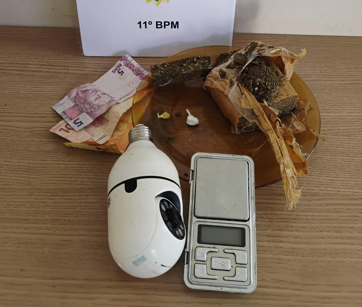 CAMPO MOURÃO: Homem é preso por tráfico de drogas no Lar Paraná