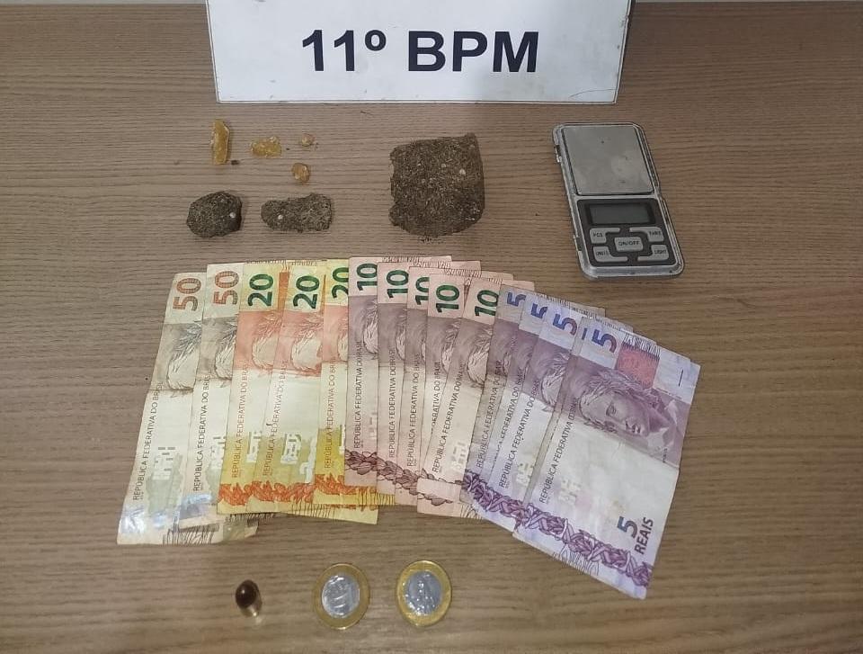 CAMPO MOURÃO: ROTAM prende homem por tráfico de drogas e posse ilegal de munição