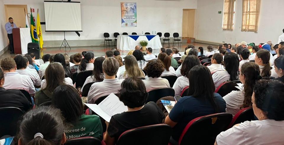 ENGENHEIRO BELTRÃO: 1ª Plenária Municipal de Saúde reúne representantes do SUS e escolhe representante para Conferência Estadual
