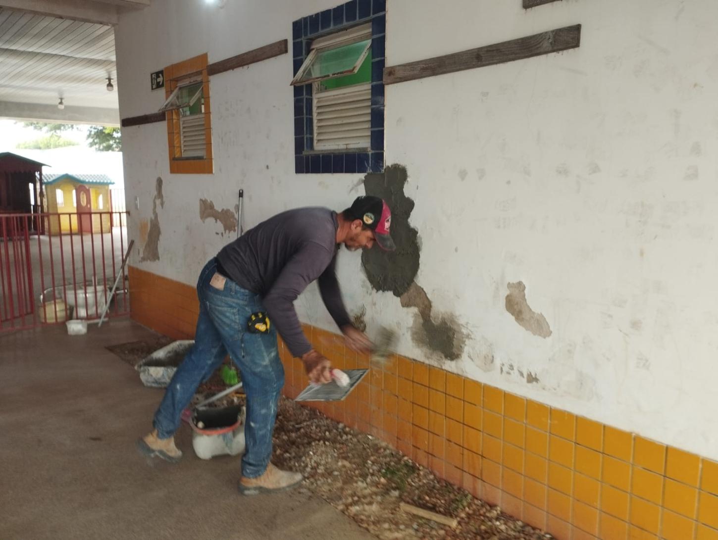 ENGENHEIRO BELTRÃO: Prefeitura aproveita férias escolares para reformar CMEIs da rede municipal