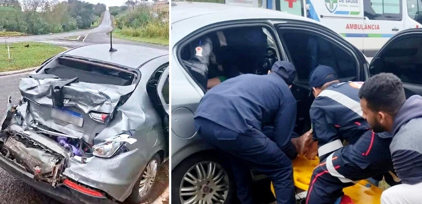 Família que saiu de Barbosa Ferraz se envolve em acidente grave a caminho de Curitiba