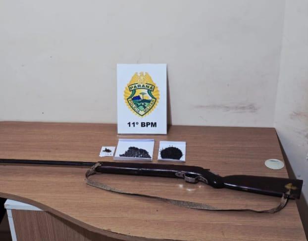 LUIZIANA: Homem é preso após agredir companheira e manter espingarda em residência
