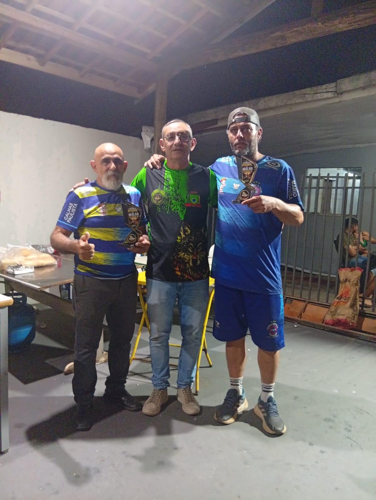 1° lugar equipe trovão azul de Maringá a dupla BARBOSA / MARCELO