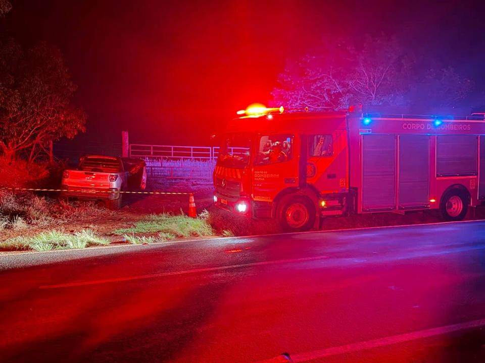 REGIÃO: Grave acidente entre Bourbônia e o trevo de Luiziana deixa dois agricultores mortos