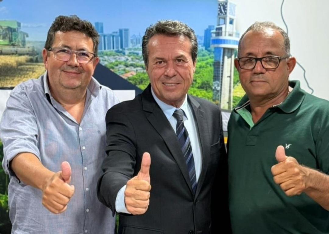 BARBOSA FERRAZ: Caxão fortalece grupo político e recebe apoio de Rubens Elias em favor de Luísa Canziani e Márcio Nunes; Rubens foi candidato a vice-prefeito em 2024