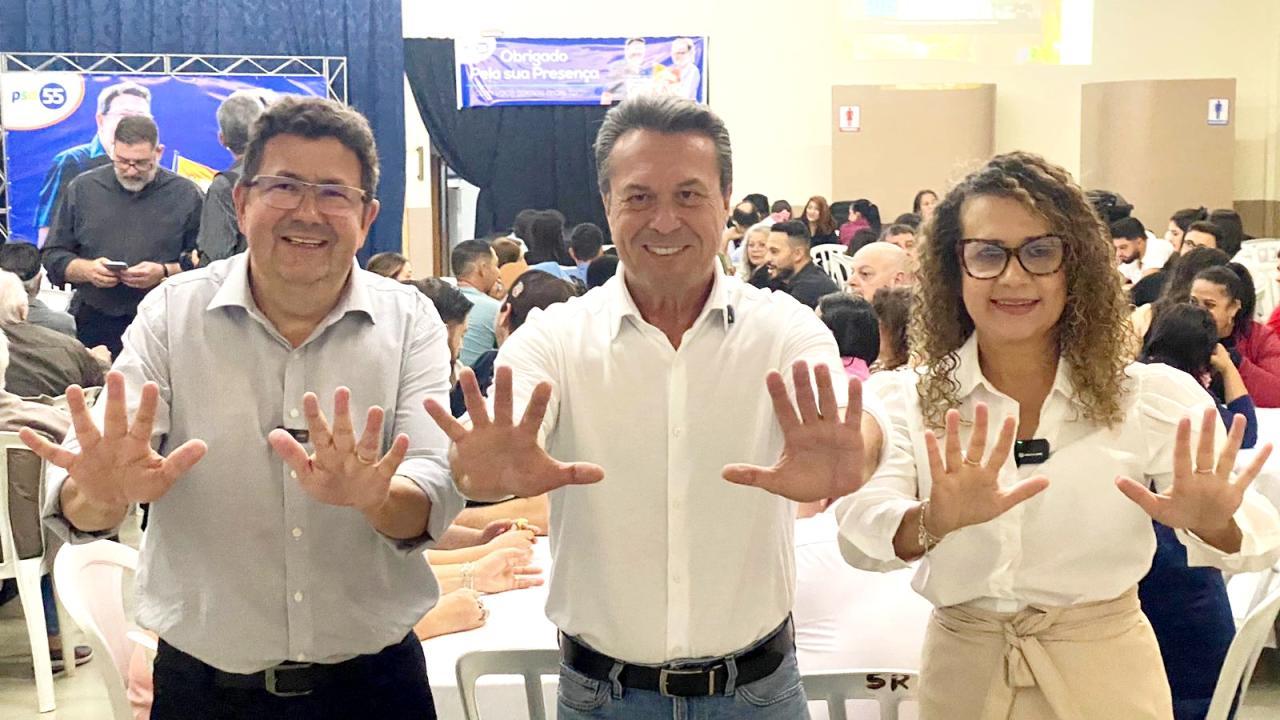 BARBOSA FERRAZ: Márcio Nunes participa de caminhada com Caxão e apoiadores nesta sexta-feira