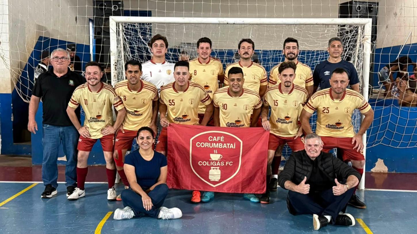 CORUMBATAÍ DO SUL: Café Corumbataí Coligás conquista título do Campeonato Municipal de Futsal