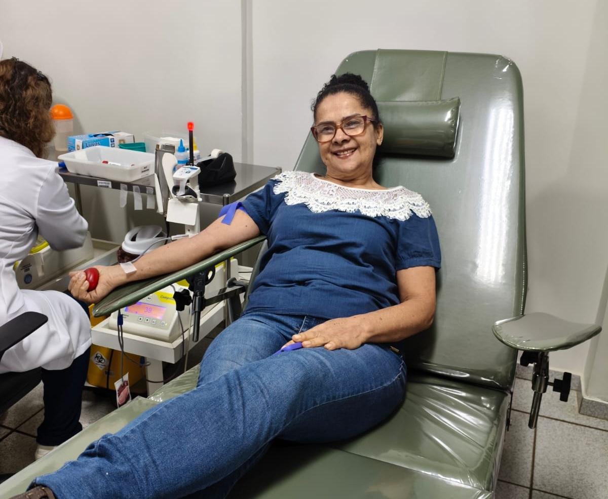 FÊNIX: campanha da secretaria municipal de saúde levou doadores de sangue ao Hemonúcleo de Campo Mourão