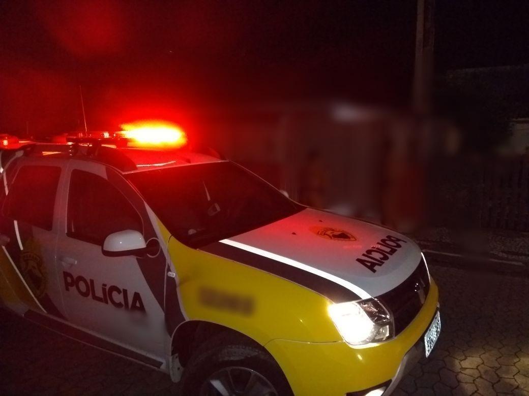 JARDIM ALEGRE: homem é preso com facão após denúncia de ameaças contra familiares