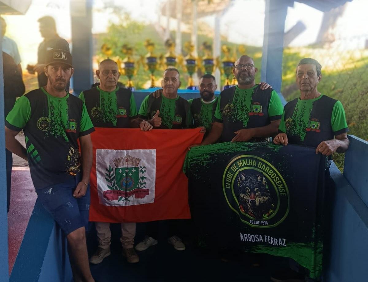 BARBOSA FERRAZ: Equipe de malha conquista quinto lugar no Campeonato Regional do Vale do Ivaí