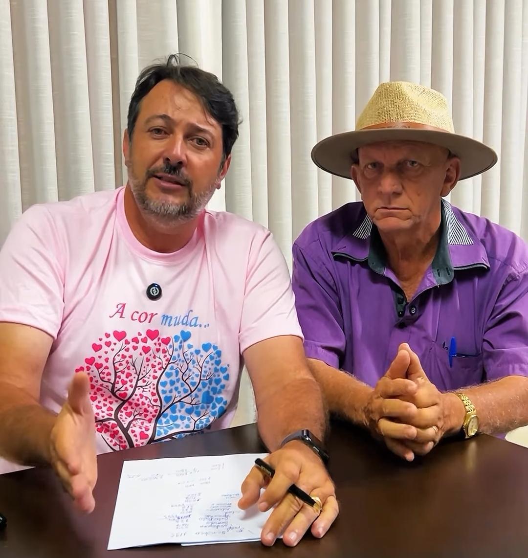 FÊNIX: Junior Molina, ao lado do vice-prefeito Pelé, agradece população após resultado vitorioso dos candidatos apoiados por seu grupo