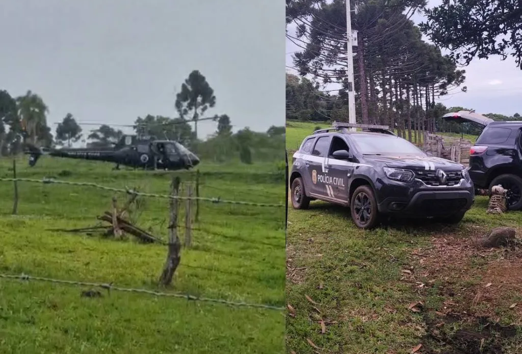 Polícia Civil e Grupo TIGRE prendem “Vinão”, suspeito de matar homem com golpes de foice em Cândido de Abreu
