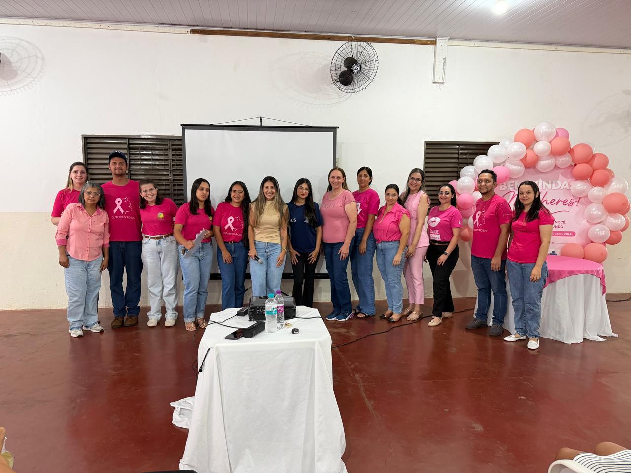 QUINTA DO SOL: Outubro Rosa começa com palestras e reúne mais de 140 mulheres