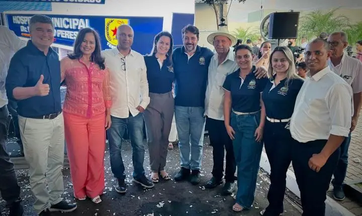 Autoridades de Fênix participam da inauguração do novo Hospital Municipal de Terra Boa
