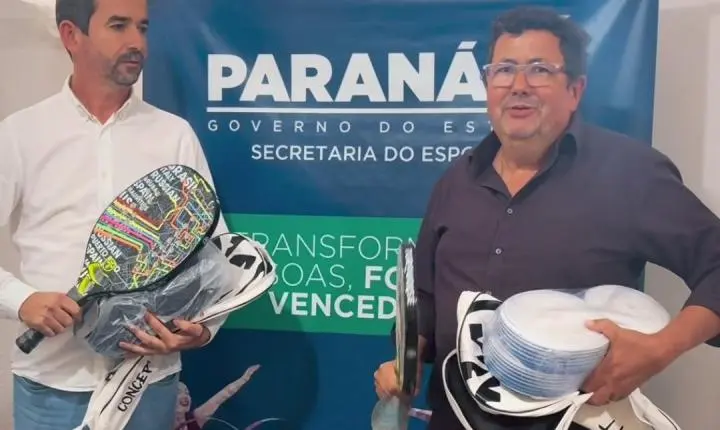 BARBOSA FERRAZ: beach tênis cresce no município e parceria garante kit gratuito para prática da modalidade