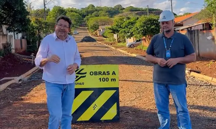 BARBOSA FERRAZ: Caxão anuncia ampliação da rede de esgoto para o Conjunto Primavera e outras regiões da cidade