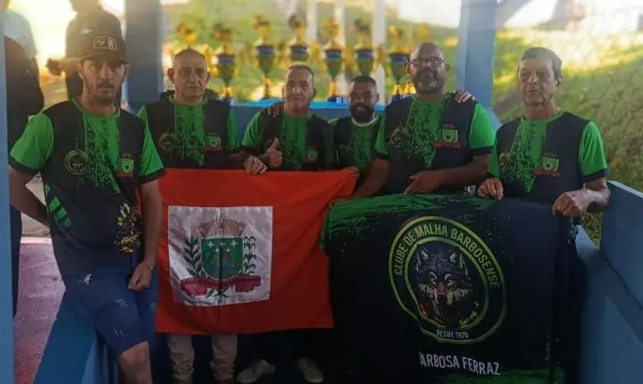 BARBOSA FERRAZ: Equipe de malha conquista quinto lugar no Campeonato Regional do Vale do Ivaí