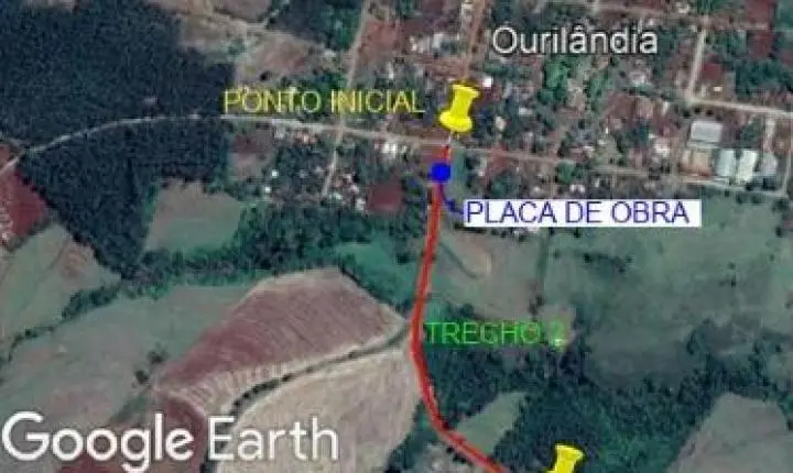 BARBOSA FERRAZ: Prefeitura inicia pavimentação com pedras irregulares em trecho de Ourilândia sentido bairro Serrinha