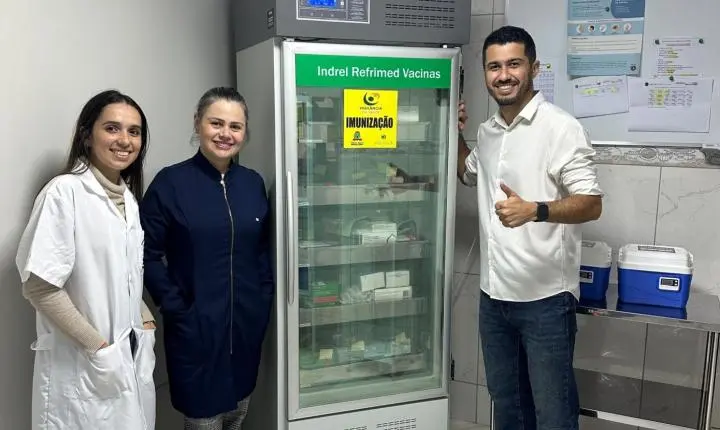 BARBOSA FERRAZ: Secretaria de Saúde cria a Central de Distribuição de Vacinas com a instalação da nova Sala de Rede Frio