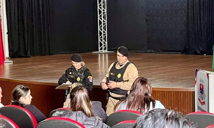 CAMPINA DA LAGOA: Patrulha Maria da Penha reúne rede de proteção à mulher na Casa da Cultura
