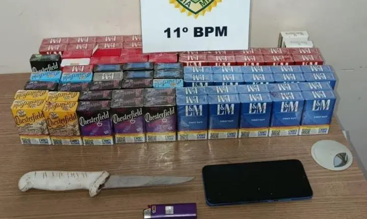 CAMPO MOURÃO: Homem é preso após furtar supermercado no centro durante a madrugada