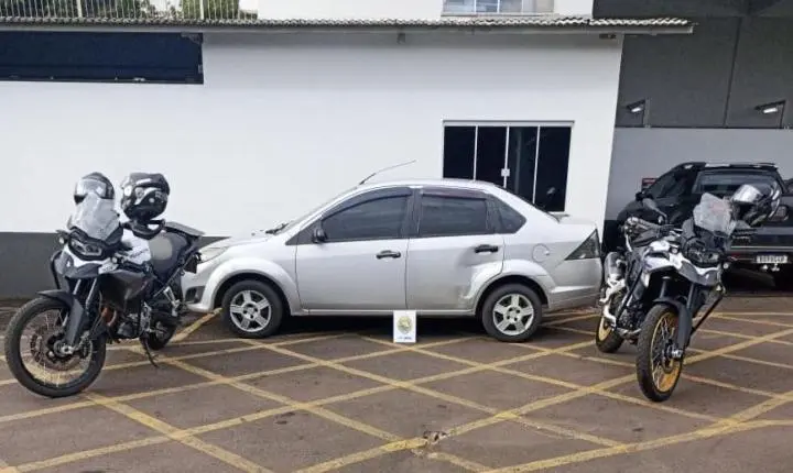 CAMPO MOURÃO: homem é preso com carro clonado e com alerta de roubo no Jardim Lar Paraná