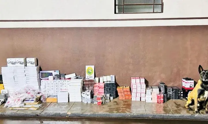 CAMPO MOURÃO: Polícia Militar apreende mais de R$ 140 mil em mercadorias irregulares na BR-487