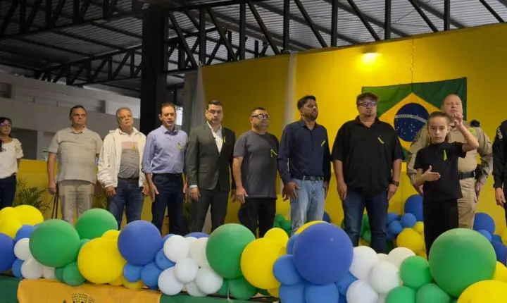 ENGENHEIRO BELTRÃO: Ato Cívico reúne estudantes e autoridades em comemoração à Independência do Brasil