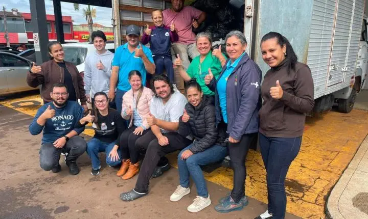ENGENHEIRO BELTRÃO: Campanha do Agasalho arrecada grande volume de roupas, cobertores e calçados