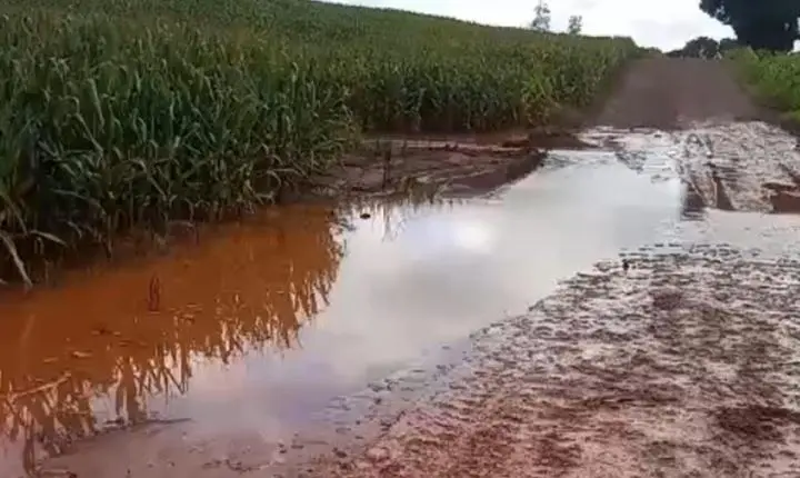ENGENHEIRO BELTRÃO: Chuvas de mais de 150 mm causam danos e afetam estradas rurais