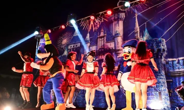 ENGENHEIRO BELTRÃO: espetáculo Disney Magic encanta público com música, dança e personagens infantis