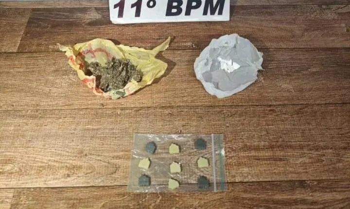 ENGENHEIRO BELTRÃO: Homem é preso por tráfico de drogas após tentativa de fuga no distrito de Sertãozinho