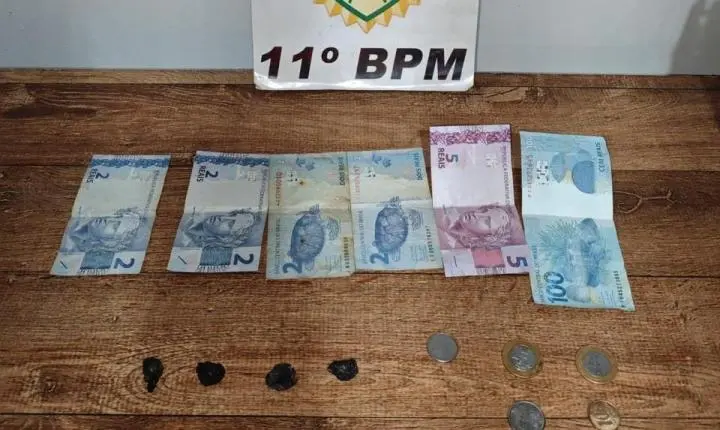 ENGENHEIRO BELTRÃO: Homem é preso por tráfico de drogas durante abordagem da PM em Ivailândia