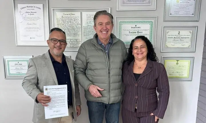 ENGENHEIRO BELTRÃO: Josué Grecco e Rosana Maranho garantem apoio de Luciano Ducci para asfalto em Sertãozinho
