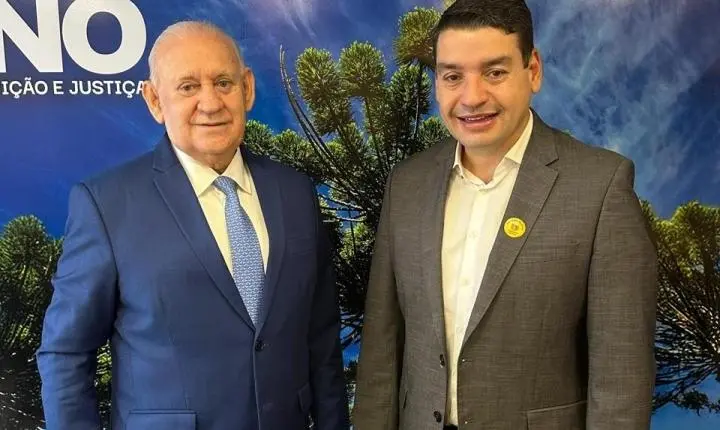 ENGENHEIRO BELTRÃO: Prefeito Júnior Garbim cumpre agenda em Curitiba e articula com Ademar Traiano novos investimentos