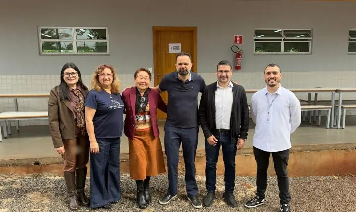 ENGENHEIRO BELTRÃO: Secretário estadual da Educação visita escolas e vistoria obras de R$ 1,2 milhão
