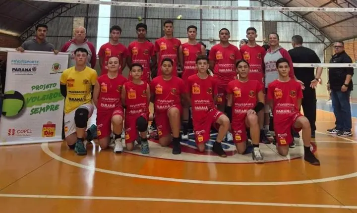 ENGENHEIRO BELTRÃO: Vôlei masculino e feminino garantem vaga na fase macrorregional dos Jojups