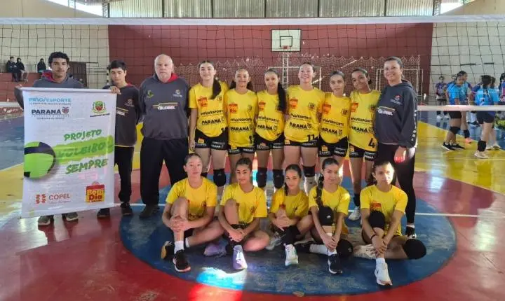 ENGENHEIRO BELTRÃO: voleibol feminino do Colégio Arthur Ramos avança para a final dos Jogos Escolares