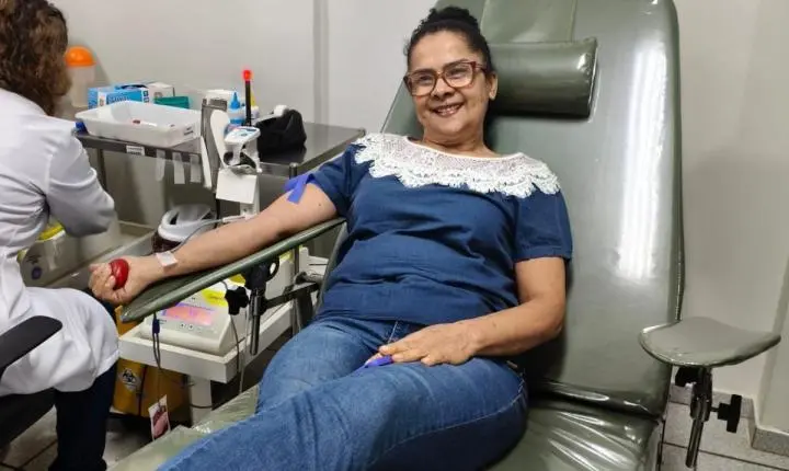 FÊNIX: campanha da secretaria municipal de saúde levou doadores de sangue ao Hemonúcleo de Campo Mourão