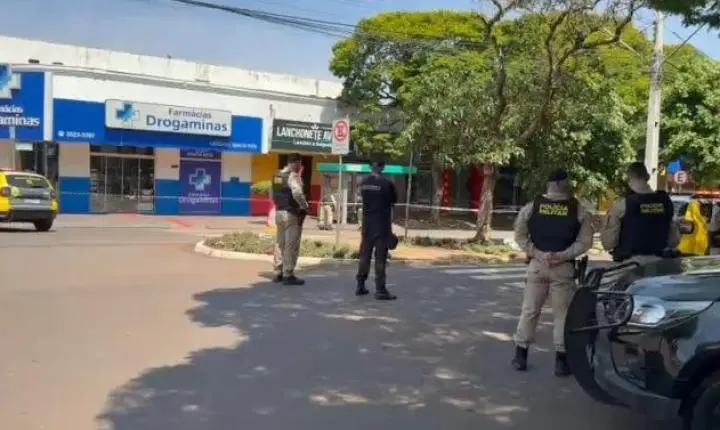 Homem é preso após deixar mala suspeita e ameaçar explosão no Centro de Campo Mourão