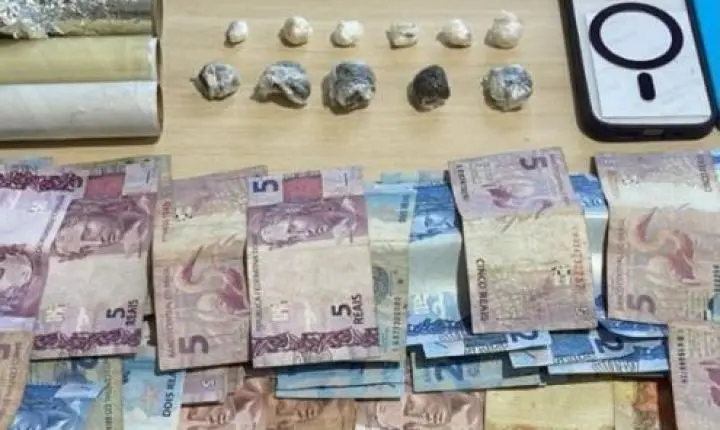 IRETAMA: Jovem de 24 anos é preso por tráfico de drogas em ação conjunta da Polícia Civil e Militar