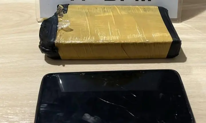 IRETAMA: Jovem é preso pela PM com 365 gramas de maconha no centro