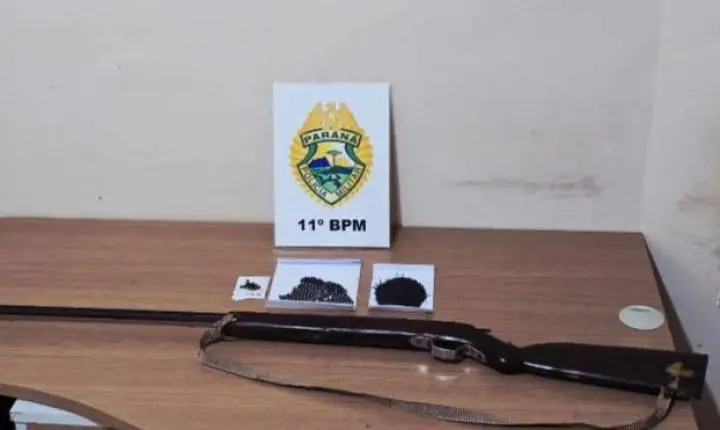 LUIZIANA: Homem é preso após agredir companheira e manter espingarda em residência