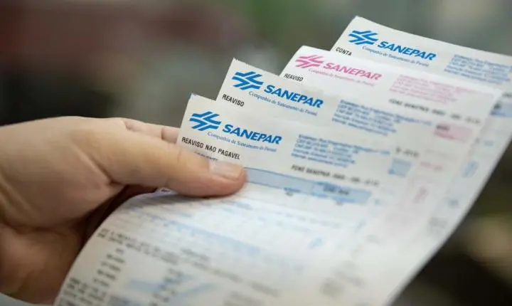 PARANÁ: clientes da Sanepar terão redução de 25% na tarifa mínima de água e esgoto