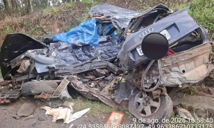 PARANÁ: Jovem de 21 anos morre em grave acidente na PR-090