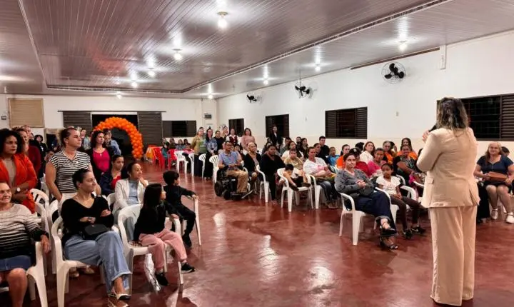 QUINTA DO SOL: Palestra reúne mais de 150 pais no combate à violência contra crianças e adolescentes