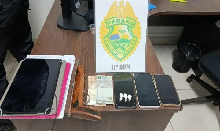 RONCADOR: Mulher investigada é presa após polícia localizar cocaína e arma artesanal em residência