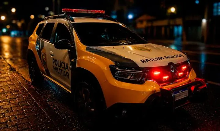VALE DO IVAÍ: casal é preso após ameaças com canivete e resistência à Polícia Militar